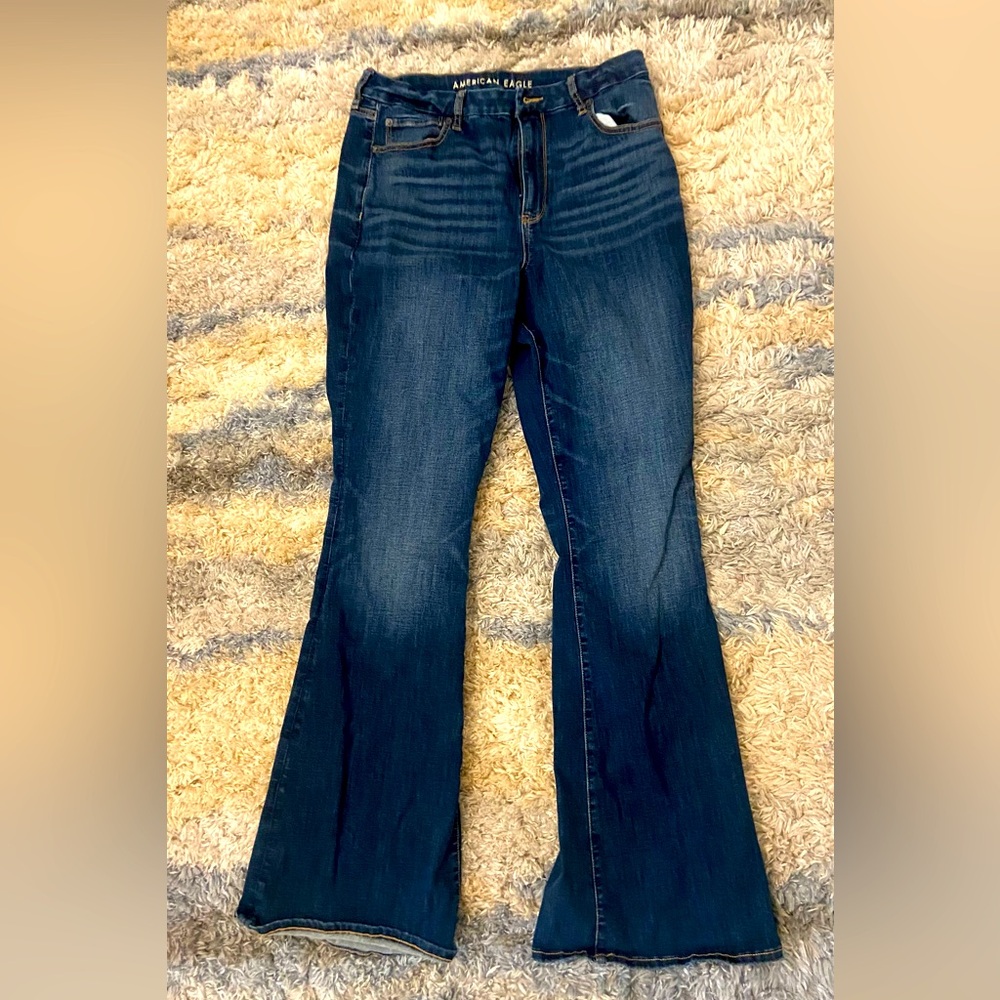 Womens 14 X-Long American Eagle Jeans